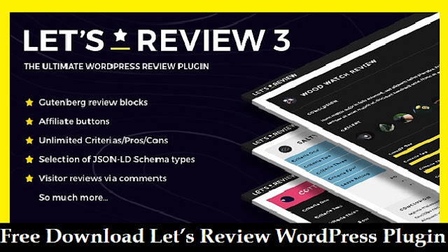 Free Download Let’s Review WordPress Plugin