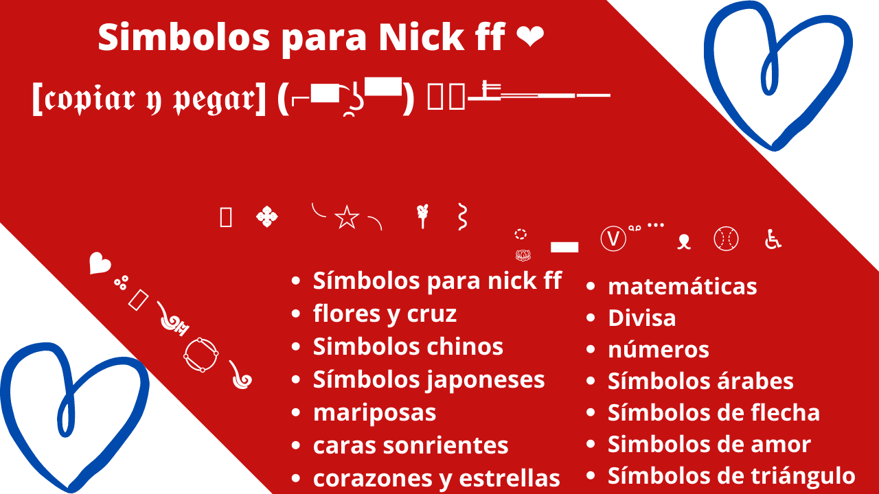 Letras e Símbolos Japoneses para Nick no Free Fire: Copiar e Colar - Free  Fire Central