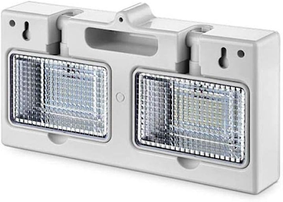 Luminária De Emergência 16w 6500k Tipo Bloco Bateria até 6 horas Luz Branca Fria