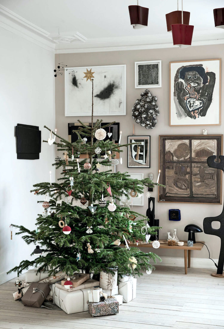 A Beautiful Copenhagen Home Full of Festive Cheer!