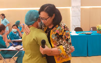 Santy Sastra Public Speaking, Santy Sastra Mengisi Kegiatan Stress Healing RS Kasih Ibu Teuku Umar Denpasar