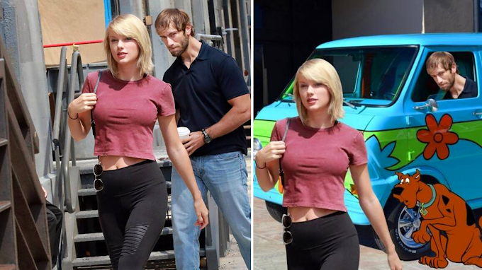  This Dude was caught looking at Taylor Swift by social networks. They came up with a hilarious Photoshop battle.