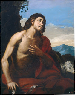 Saint John the Baptist XVII century. Oil on canvas