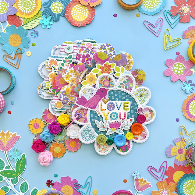 Summer Florals Stickerbook Flipthrough- Releases 4/29/22 