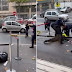 [VIDEO] Montrouge : Un homme armé de couteaux maîtrisé par les policiers avec un pistolet à impulsion électrique