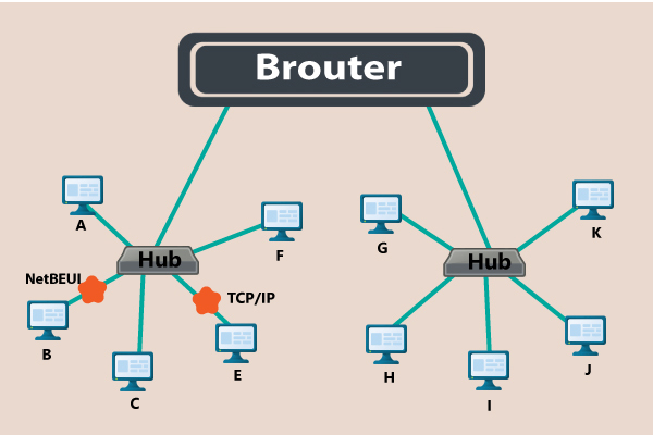 Brouter || ব্রাউটার || Networking Brouter