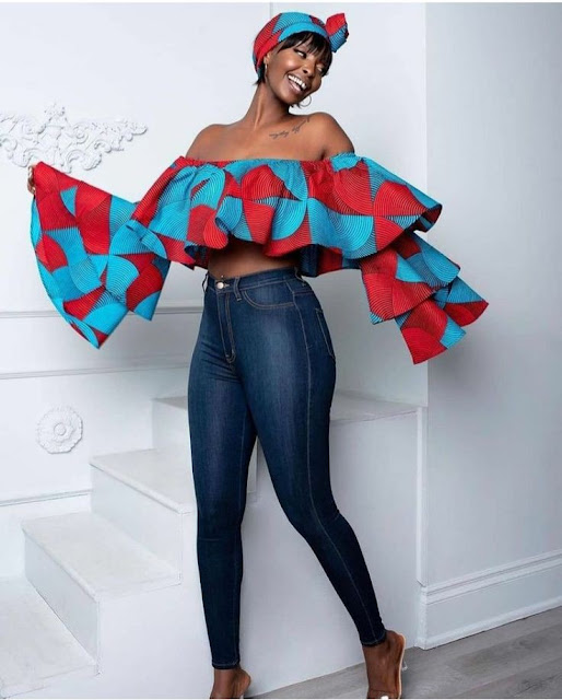 Ankara Top Styles in Vogue for the Fashionistas