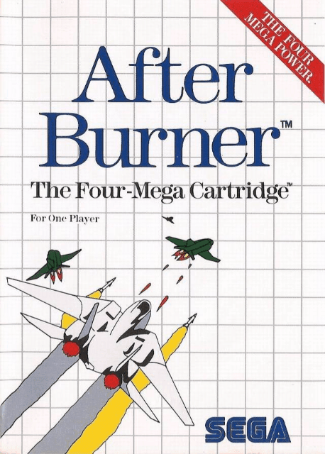 Portada videojuego After Burner - Master System