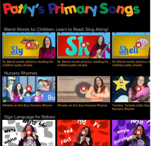 Education App of the Week - Patty's Primary Songs