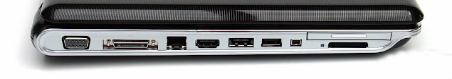 HP Pavilion HDX16 Connectivity