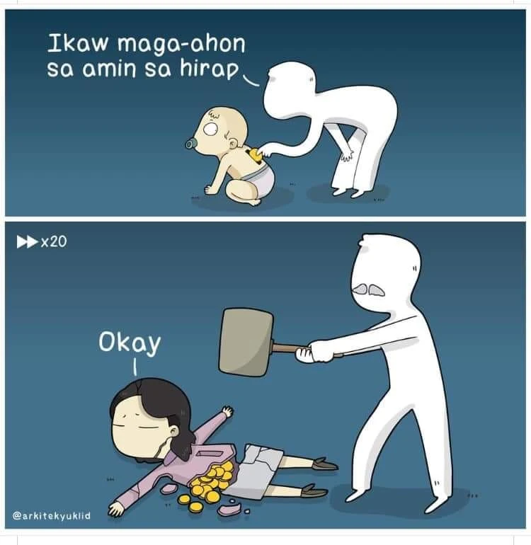 parents having a child as insurance and investment when getting older,evaluate your personal finance before helping others,working 3 jobs to feed 10 mouths,duties of a breadwinner,communicate to your family that earning money is not easy,adulting,life story,toxic filipino culture examples,toxic filipino culture podcast,toxic filipino family culture money,practical wisdom