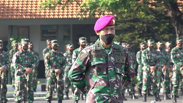 Kodiklatal Gelar Apel Kesiapan Praspa Diktukpa XLI dan Diktukpakat 2021