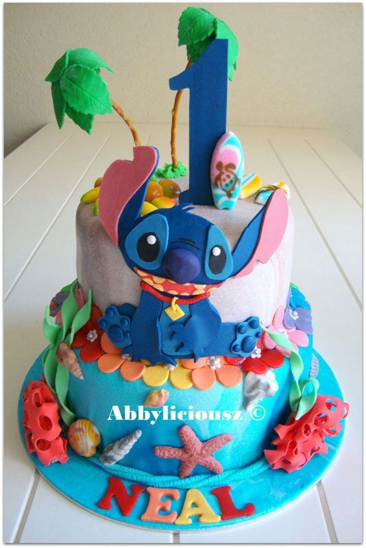 stitch cakes ideas