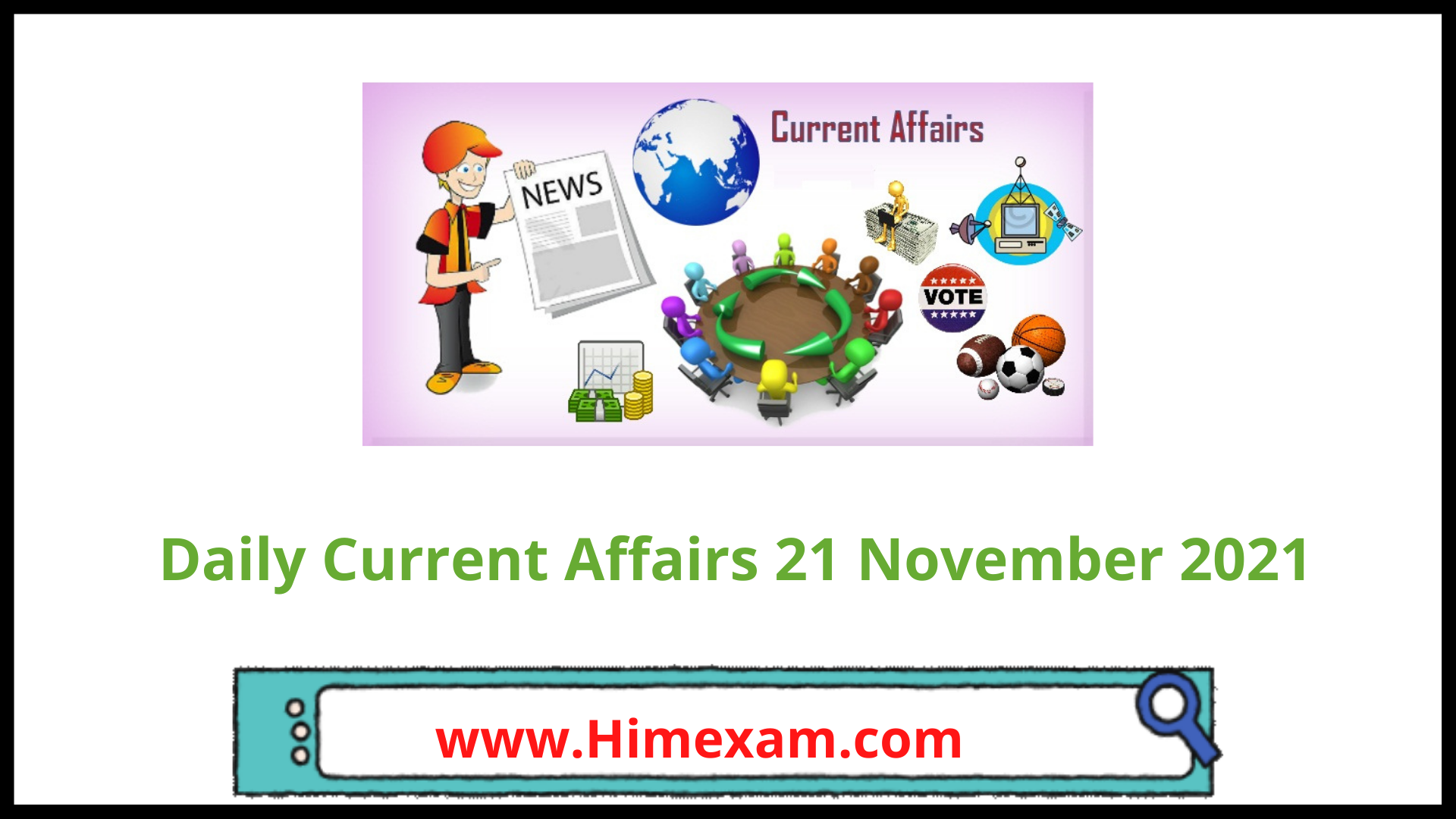Daily Current Affairs 21 November 2021