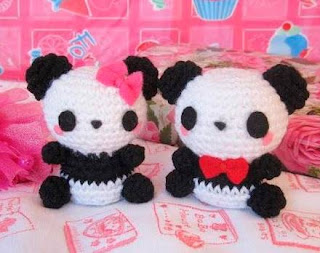 PATRON GRATIS OSO PANDA AMIGURUMI 49613 🐼