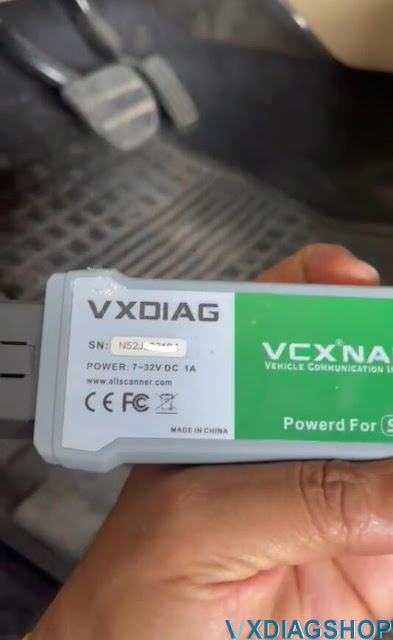 VXDIAG VCX NANO JLR DoIP License Invalid 5