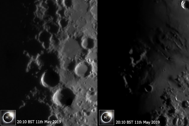 Lunar X and V up close photo