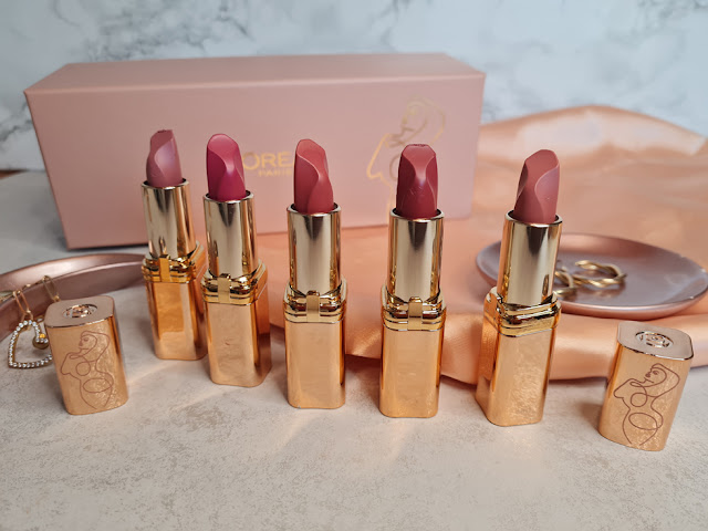 Loreal - Color Riche Les Nus Lippenstifte -  Review und Swatches