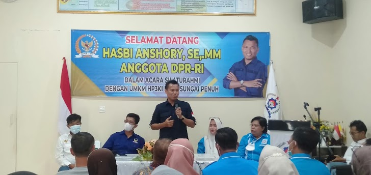 Berkunjung Ke Sungai Penuh, Hasbi Anshory Serap Aspirasi Pelaku UMKM HP3KI