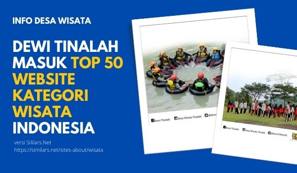 Dewi Tinalah Masuk 50 Besar Website Wisata di Indonesia