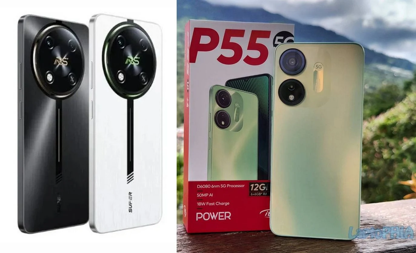 Harga Beda Tipis, Itel RS4 vs Itel P55 5G Mending Mana?