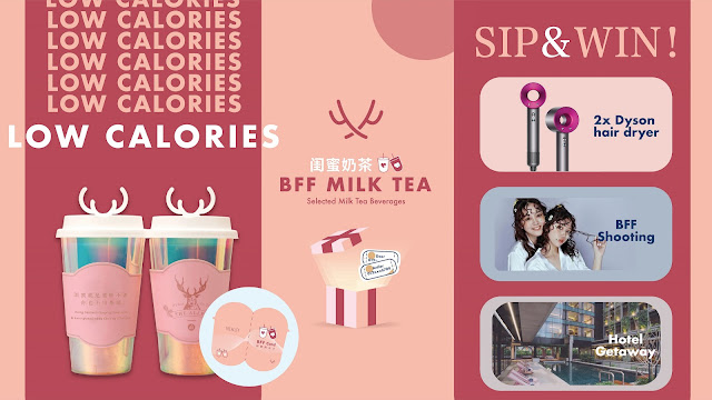 The Alley Malaysia Launches Low Calories BFF Milk Tea To Enjoy With Your BFF