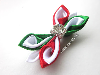 Ribbon hair clip