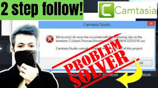 Camtasia SOLVED - We're sorry! An Error has occurred [COMO SOLUCIONAR ERROR CAMTASIA] 2022