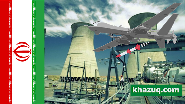طائرات بدون طيار مجهولة الهوية تقصف محطة الطاقة النووية #بوشهر والمضادات الايرانية تتصدى  !