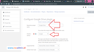 configure google drive plugin