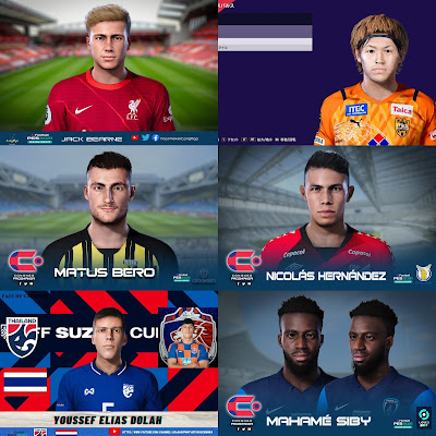 PES 2021 MiXed Facepack 412