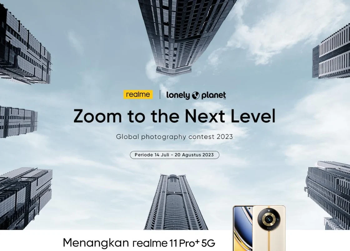 Gandeng Lonely Planet, realme 11 Pro Series 5G Bakal Dilengkapi Fitur Khusus