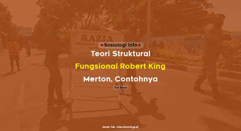 Teori Struktural Fungsional Robert King Merton, Contohnya