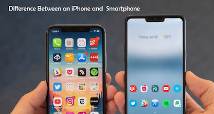 What is the Difference Between an iPhone and Smartphone?