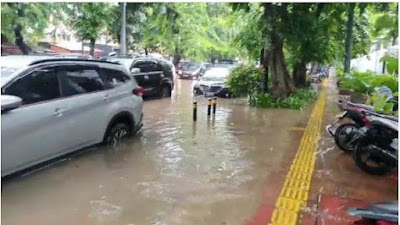 Bertambah, sejumlah titik banjir genangan di jakarta jadi 19 lokasi