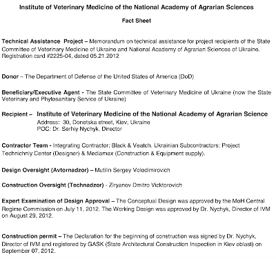 Biological Laboratories,ukraine,america
