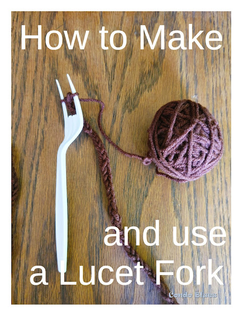 Condo Blues: How to Make an Upcycled Lucet Crochet Fork