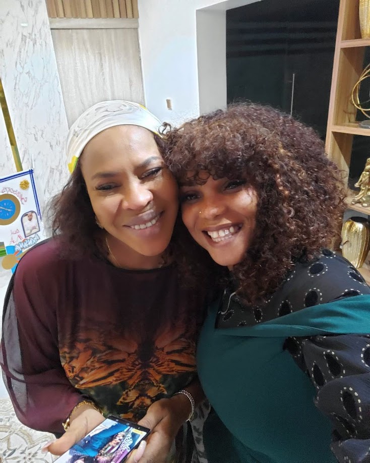 Iyabo Ojo and Fathia William reconcile after years of fighting (Photos)