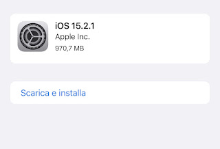 Apple rilascia iOS 15.2.1 per iPhone e iPad