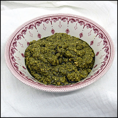 Hors table de Pauline - Lasagne au crabe, noix de pétoncles et pesto.