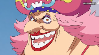 ワンピースアニメ WCI編 842話 ビッグ・マム Charlotte Linlin | ONE PIECE ホールケーキアイランド編