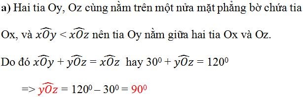 Giải Toán lớp 6 trang 87 SGK tập 2: Tia phân giác của góc