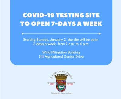 St. Augustine free Covid testing 2022