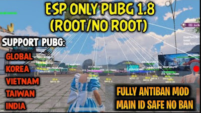 Free esp mod 1.8 pubg