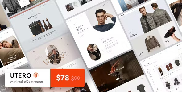 Best Clean, minimal Magento 2 Theme