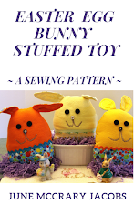 FIND 'EASTER EGG BUNNY STUFFED TOY:  A SEWING PATTERN' ON AMAZON.