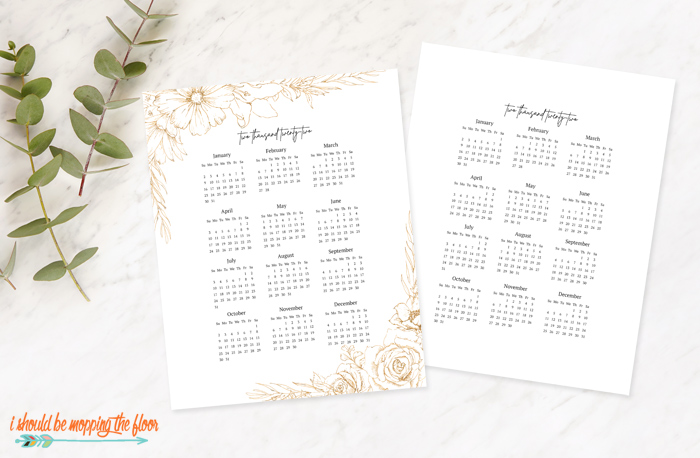 Free Printable Calendars