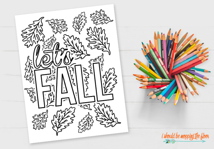 Fall Coloring Sheets