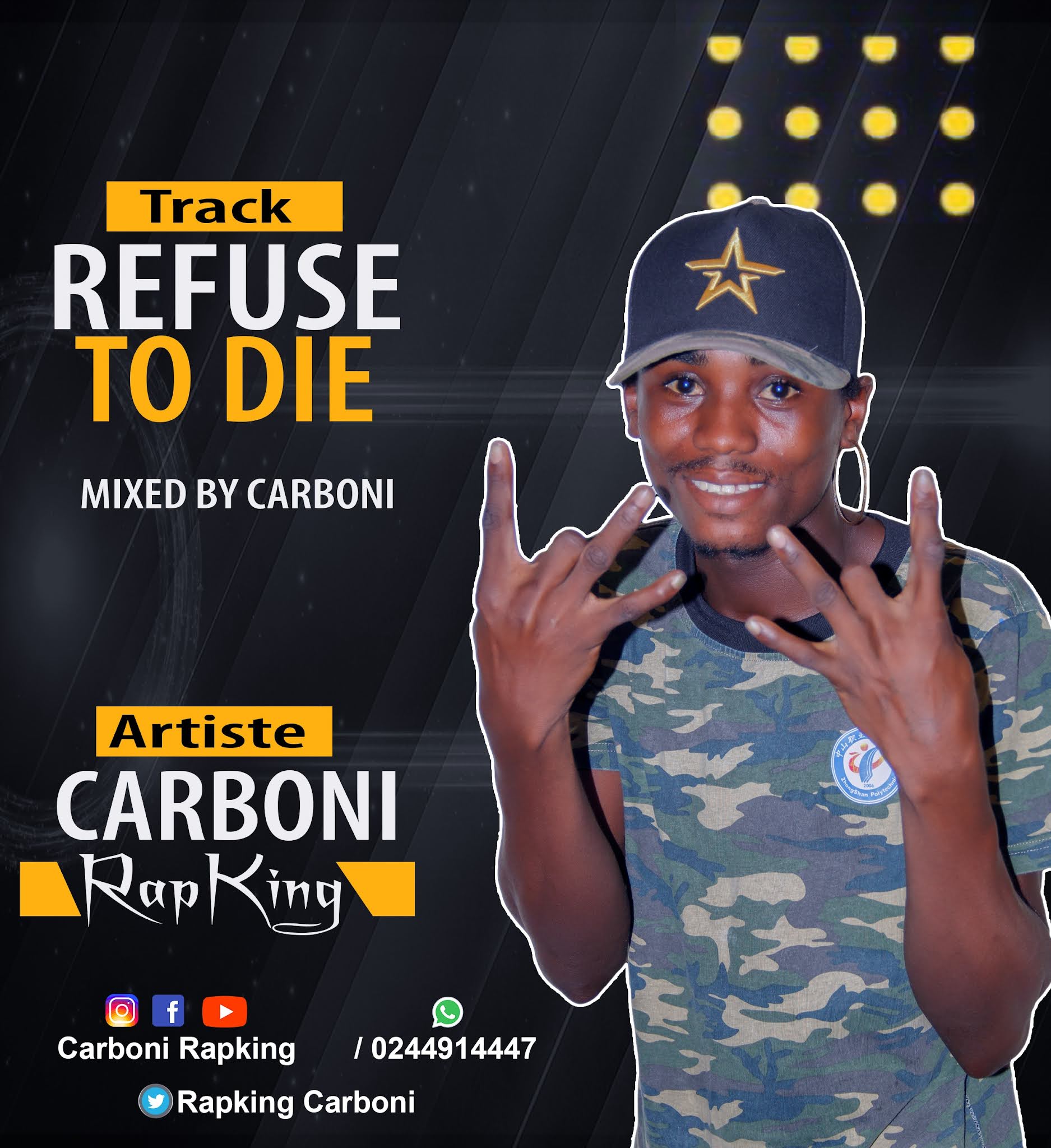 <img src="Carboni Rapking.png"Carboni Rapking-Refuse To Die (Mixed by Carboni) Mp3 Download.">