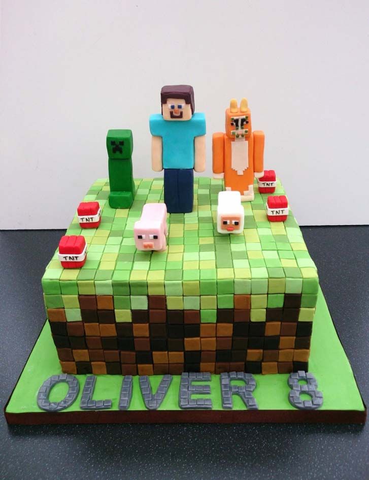 minecraft cake ideas